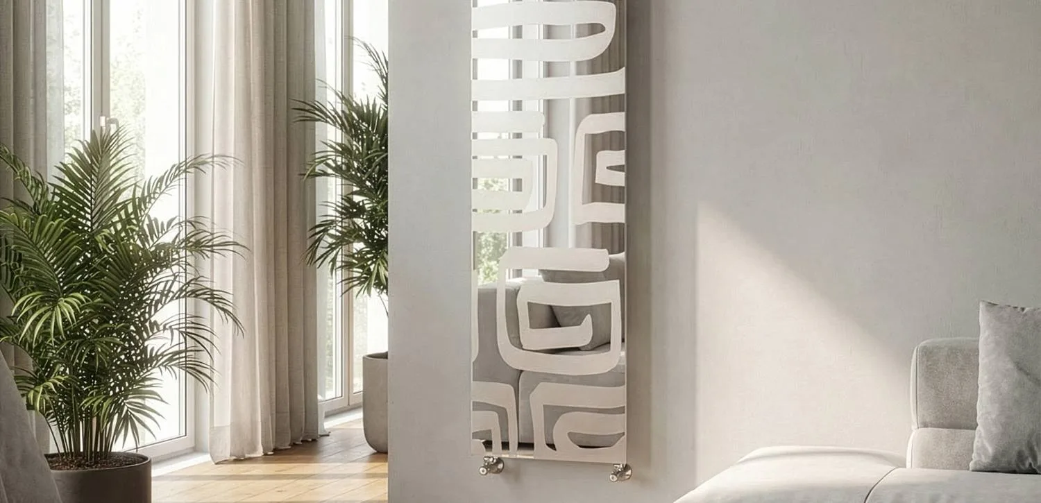 Cordivari Frame Inox: Heizkörper mit Lochmuster in Edelstahl